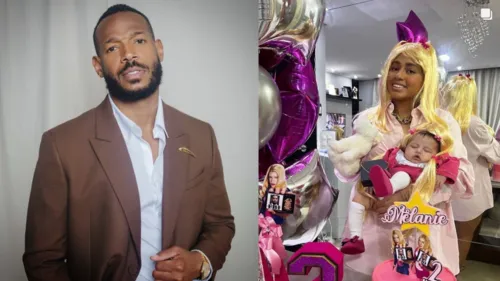 Marlon Wayans, um dos protagonistas do clássico da comédia ‘As Branquelas’, compartilhou nos stories o mêsversário de Melanie, filha de MC Loma