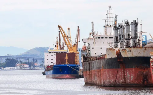 O barco está hoje no Píer Mauá, no Porto do Rio de Janeiro