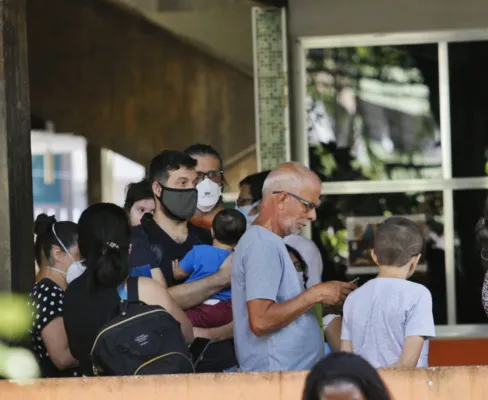 Atendimento foi rápido segundo moradores na Policlínica Sergio Arouca, no Vital Brazil