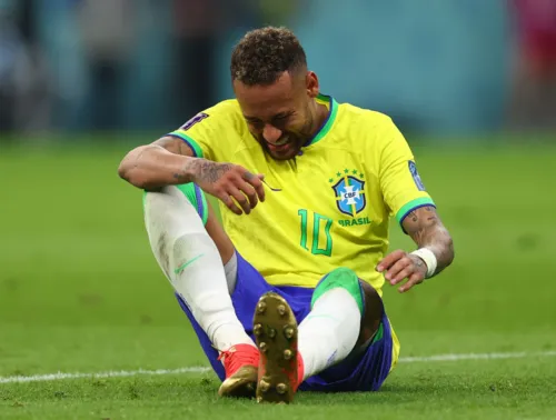 Neymar preocupa Brasil para o restante do Mundial