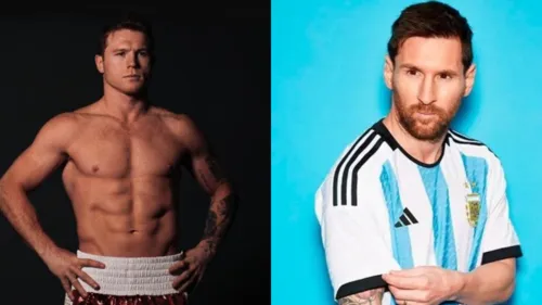 Canelo Álvarez alfinetou a atitude de Lionel Messi