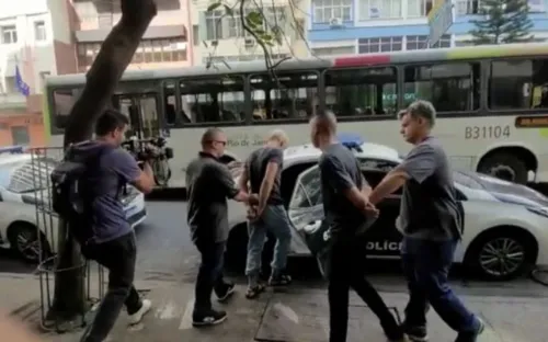 Dois dos suspeitos foram presos em Copacabana