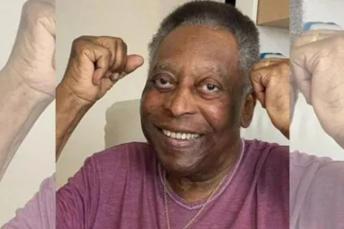 O Rei Pelé está respondendo adequadamente ao tratamento