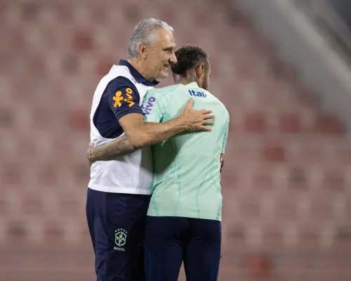 Tite confirma a volta do atacante para os jogos