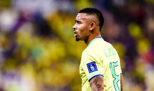 Gabriel Jesus atuou nos três jogos da Seleção nesta Copa