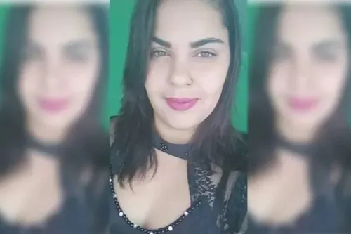 Mulher tinha corpo coberto de pó de cal