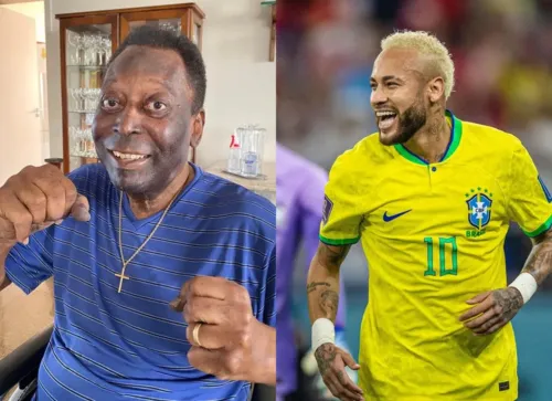 Os dois fizeram 77 gols com a camisa da seleção