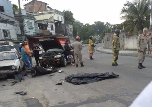 Acidente acontece no início da manhã desta segunda (12)