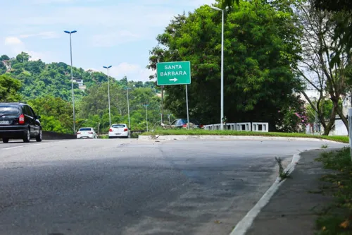 Acidente na RJ-104 altura de Santa Bábara em Niterói