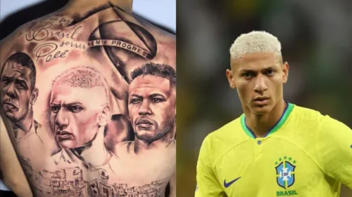 Richarlison decidiu homenagear seus ídolos