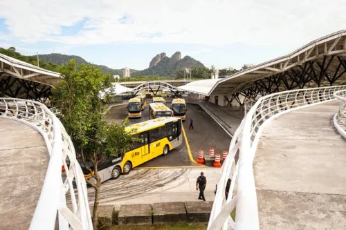 Lançamento dos novos BRTs Transolímpica