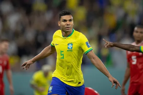 Casemiro jogou as Copas de 2018 e 2022 com a Seleção Brasileira