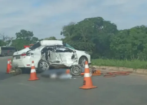 Outros dois filhos do casal também estavam no veículo e foram socorridos