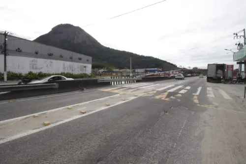 Acidente aconteceu na altura do bairro de Inoã