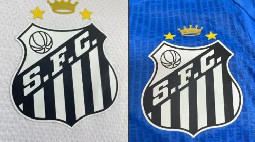 Escudo do Santos terá uma coroa em homenagem ao ídolo Pelé