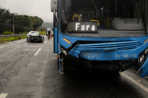 De acordo o motorista do ônibus, o coletivo estava sem passageiros