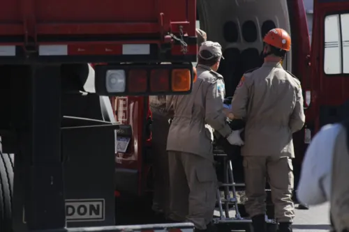 O Corpo de Bombeiros realizou os primeiros socorros no local