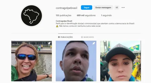 O perfil em menos de 15 horas já acumula quase 700 mil seguidores