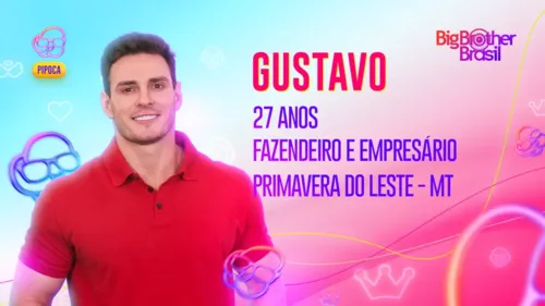 Gustavo é mais um confirmado do BBB23