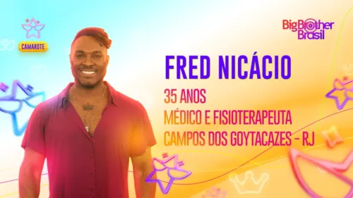 Médico, fisioterapeuta e apresentador, de 35 anos