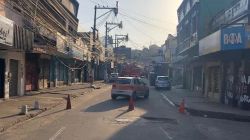 Rua Vereador José Vicente Sobrinho e Avenida João Mendes (Rua do Canal) foram interditadas