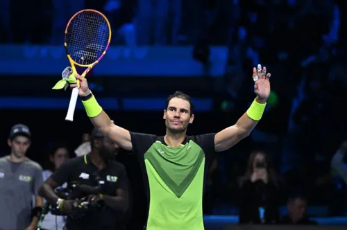 Mesmo lesionado, Nadal optou por jogar a partida até o final