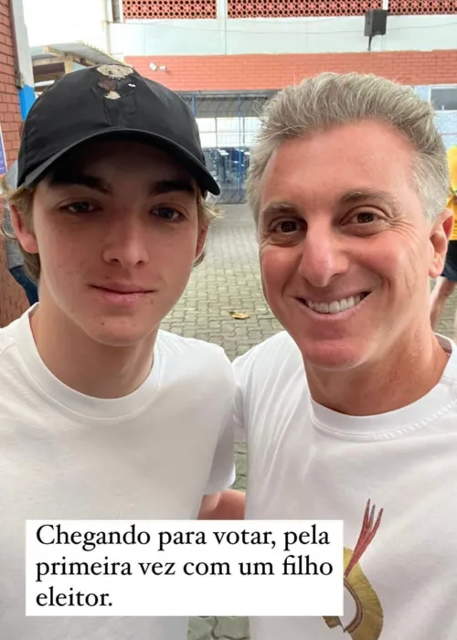 Joaquim e Luciano Huck