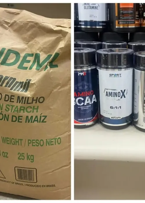 Amido de milho era vendido como creatina