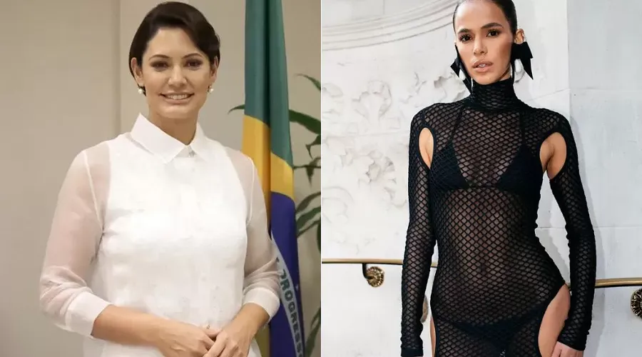 Michelle Bolsonaro chamou Bruna Marquezine de feia e vulgar