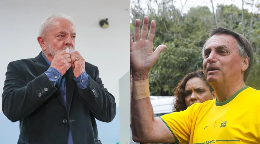 Lula e Bolsonaro seguem na disputa para a presidência