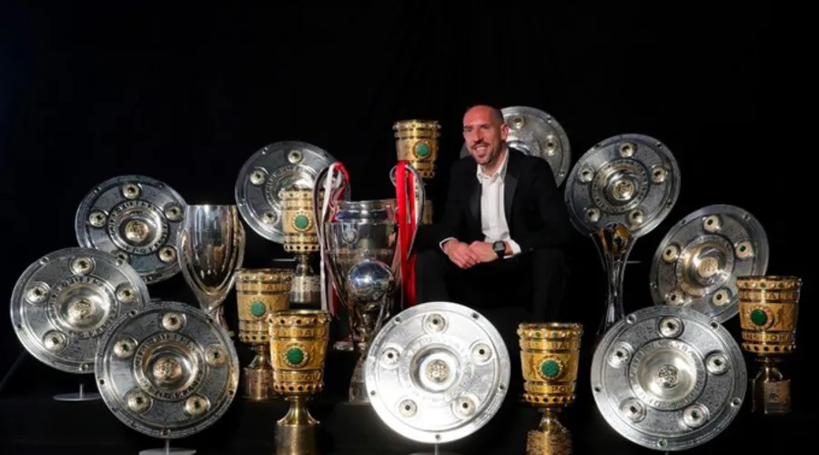 Ribéry encerrou a carreira aos 39 anos