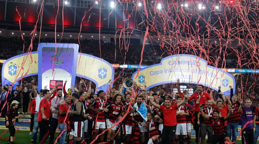 Flamengo foi tetracampeão da Copa do Brasil