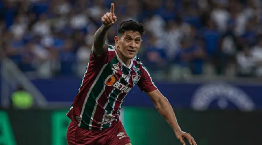 Germán Cano é o artilheiro e principal jogador do Fluminense na temporada