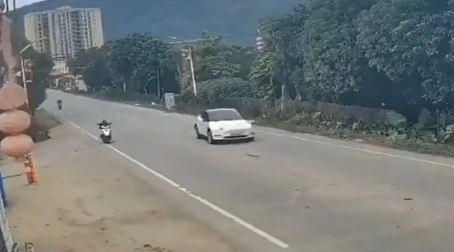 Veículo perdeu o controle devido à uma "pane"