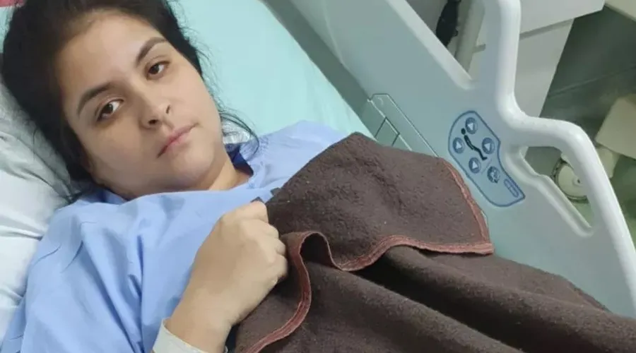 Daiana aguarda a audiência contra o médico equatoriano