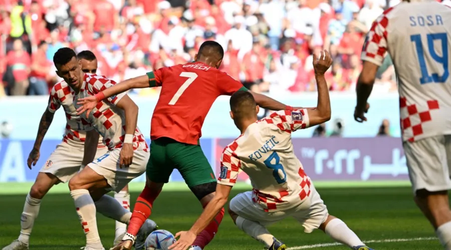 Jogo truncado entre Marrocos e Croácia proporcionou novo empate sem gols na Copa
