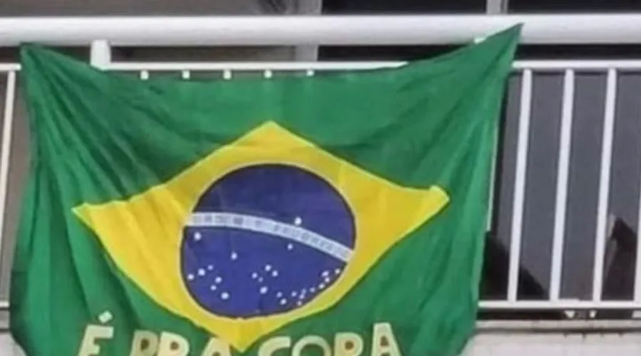 Internautas vem aderindo a técnica para mostrar que querem apenas torcer para o Brasil