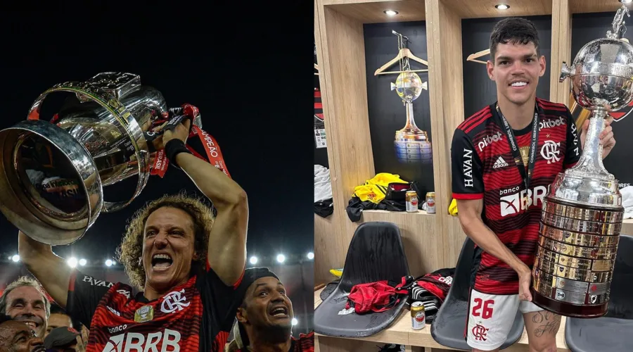 David Luiz e Ayrton Lucas tiveram participação fundamental na campanha do Flamengo em 2022