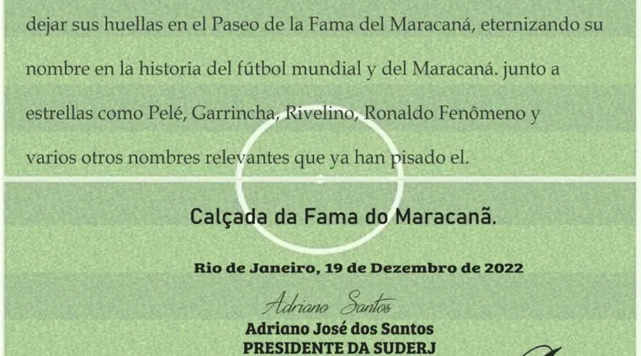Convite será enviado a Associação de Futebol Argentina