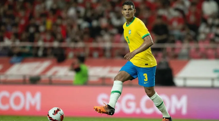 Thiago Silva foi titular da Seleção Brasileira na Copa do Mundo do Catar