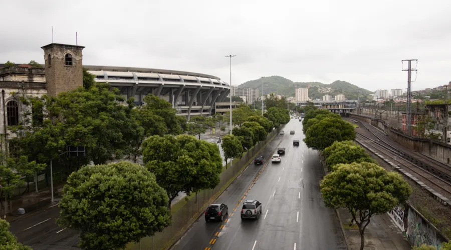 Avenida Rei Pelé fica no entorno do maracanã, estádio onde Pelé fez história