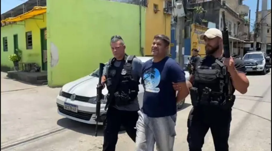 Adriano Fortunato Pereira foi capturado por agentes no Jacarezinho, na Zona Norte do Rio