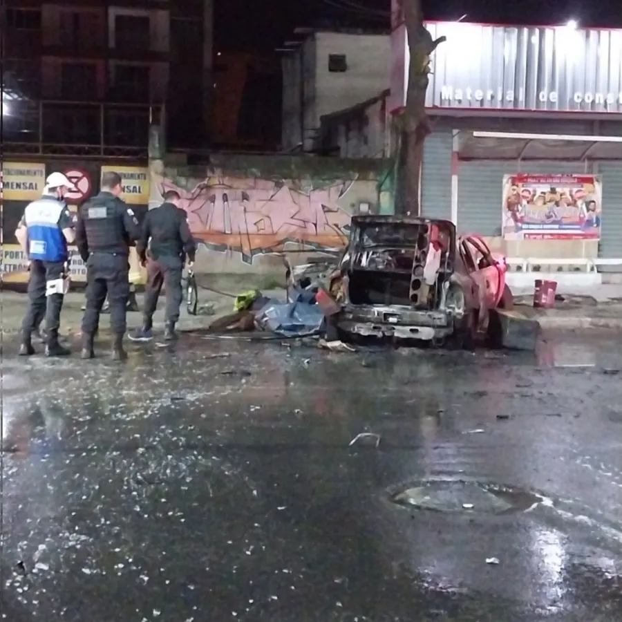 O acidente ocorreu na Avenida Jornalista Roberto Marinho, no bairro do Alcântara