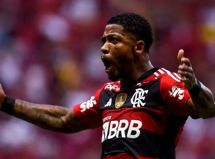 Marinho marcou seis gols em 60 partidas com a camisa do Flamengo
