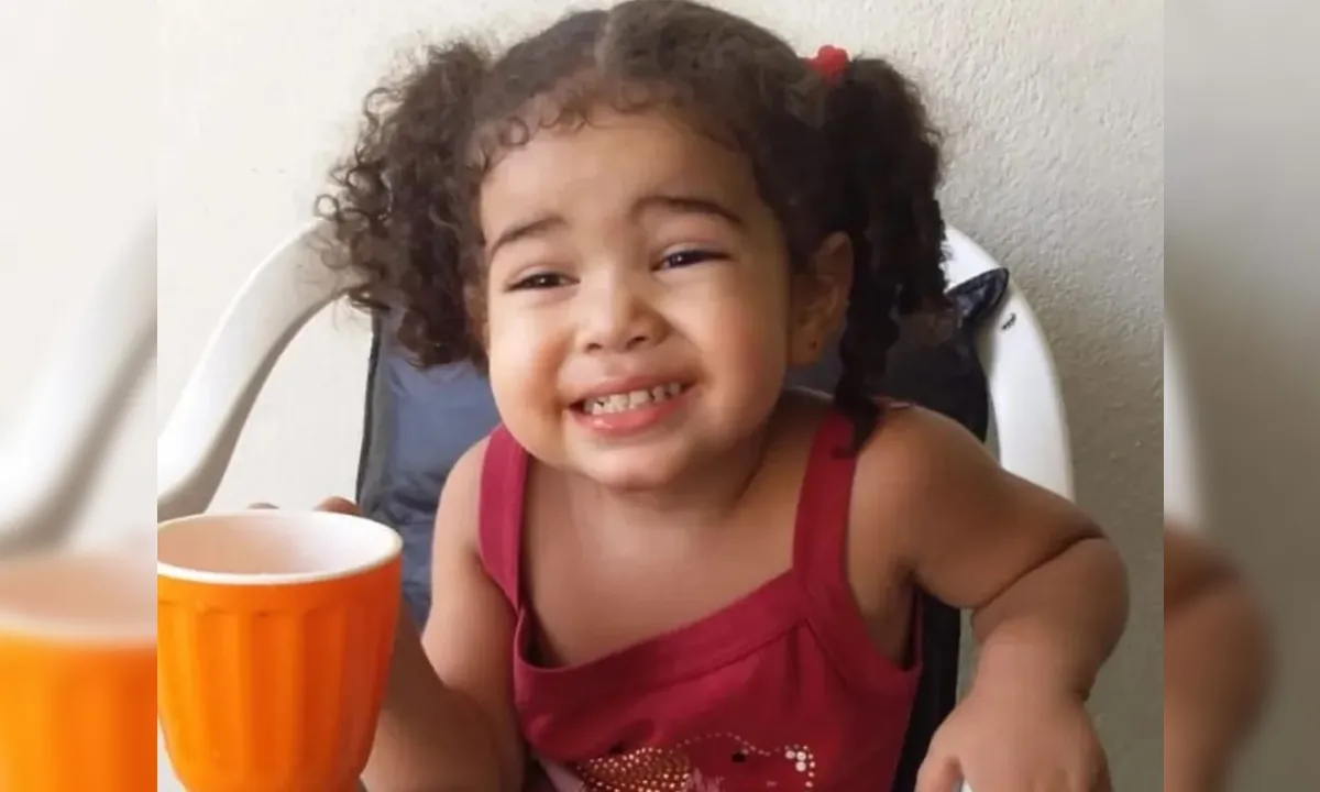 Heloísa do Santos, de 3 anos, morreu no último sábado (16)