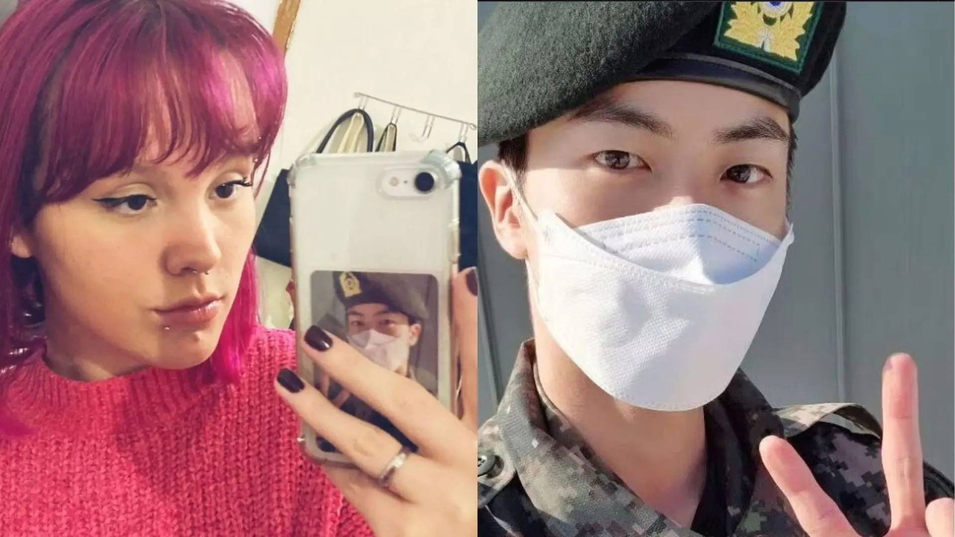 Fã do grupo sul-coreano conta que foi salva por conta de foto
