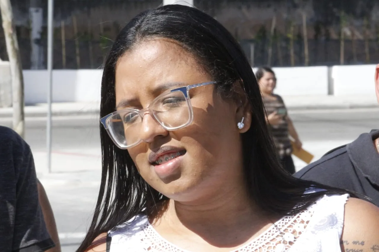 Candidata Fabiana Rodrigues, de 24 anos