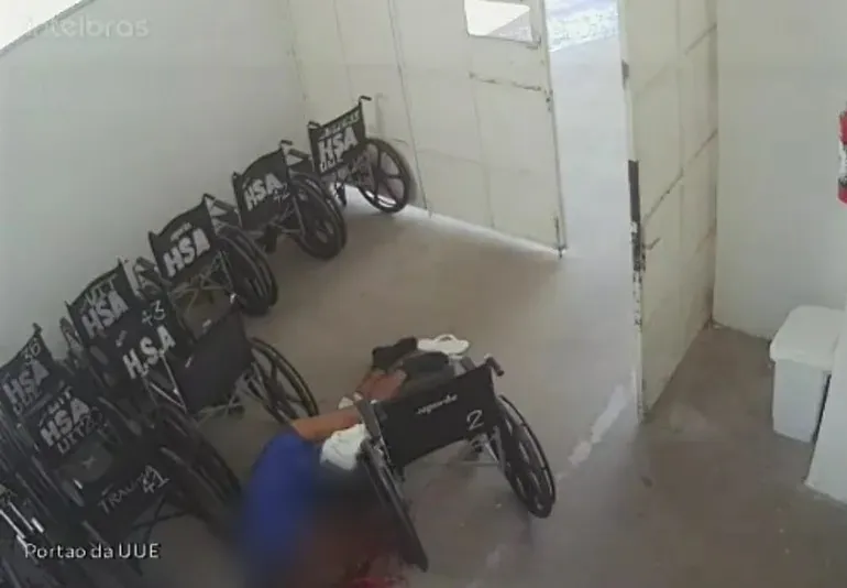 A vítima estava em uma cadeira de rodas quando foi morta