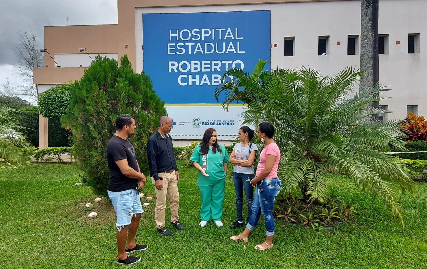 A captação foi realizada no Hospital Estadual Roberto Chabo, em Araruama