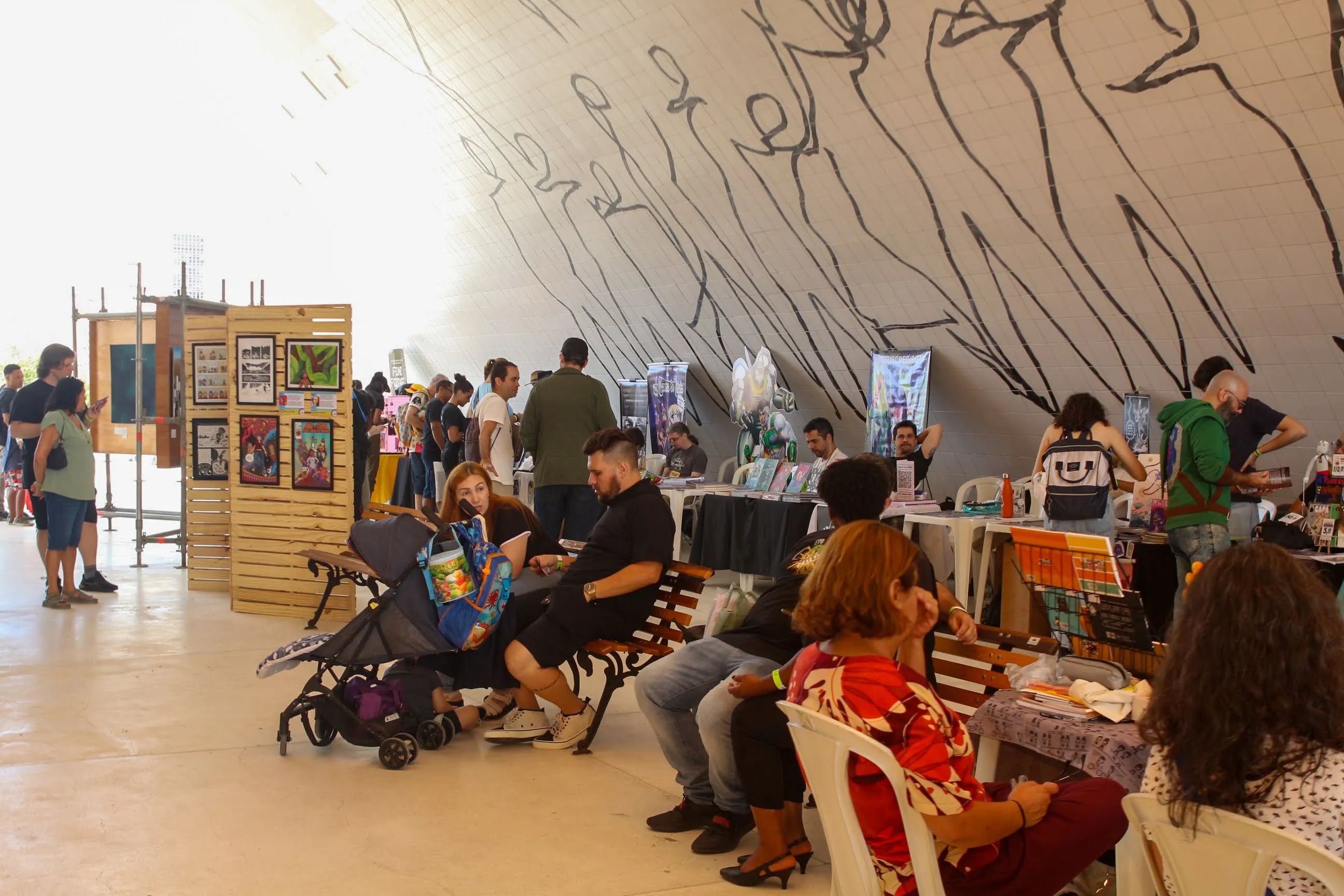 Mostra reuniu games, música, literatura no Caminho Niemeyer